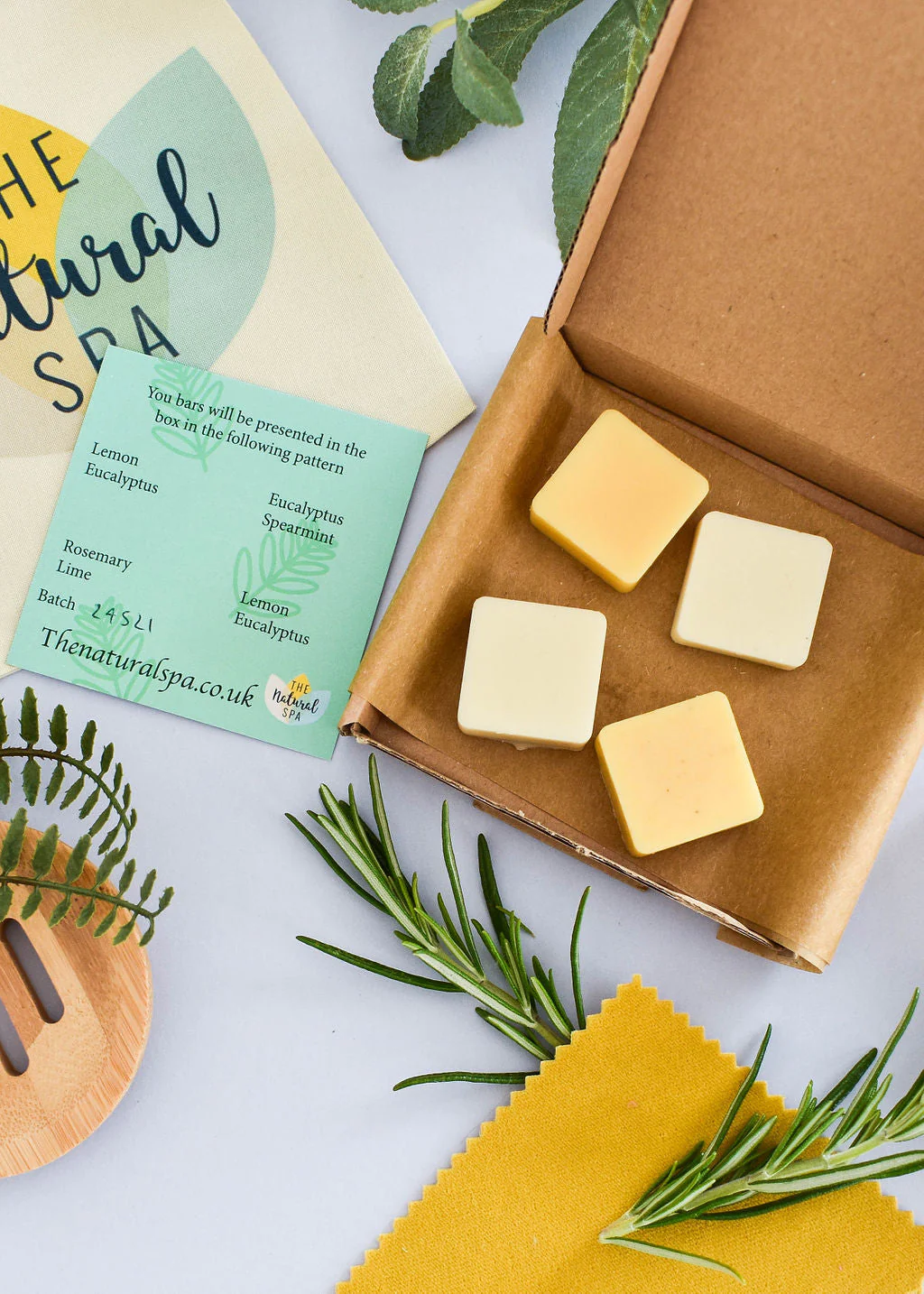 Fresh Mini conditioner Sampler - gift set with 4 mini conditioner bars - Image 2