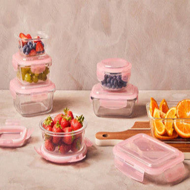 Freska 640Ml Rectangular Glass Container - Image 3