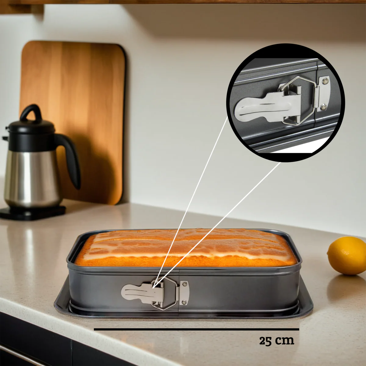 From Scratch Non Stick Rectangular Cake Tin - Image 10