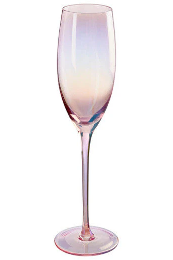 Frosted Deco Set Of 4 Champagne Glasses - Image 3