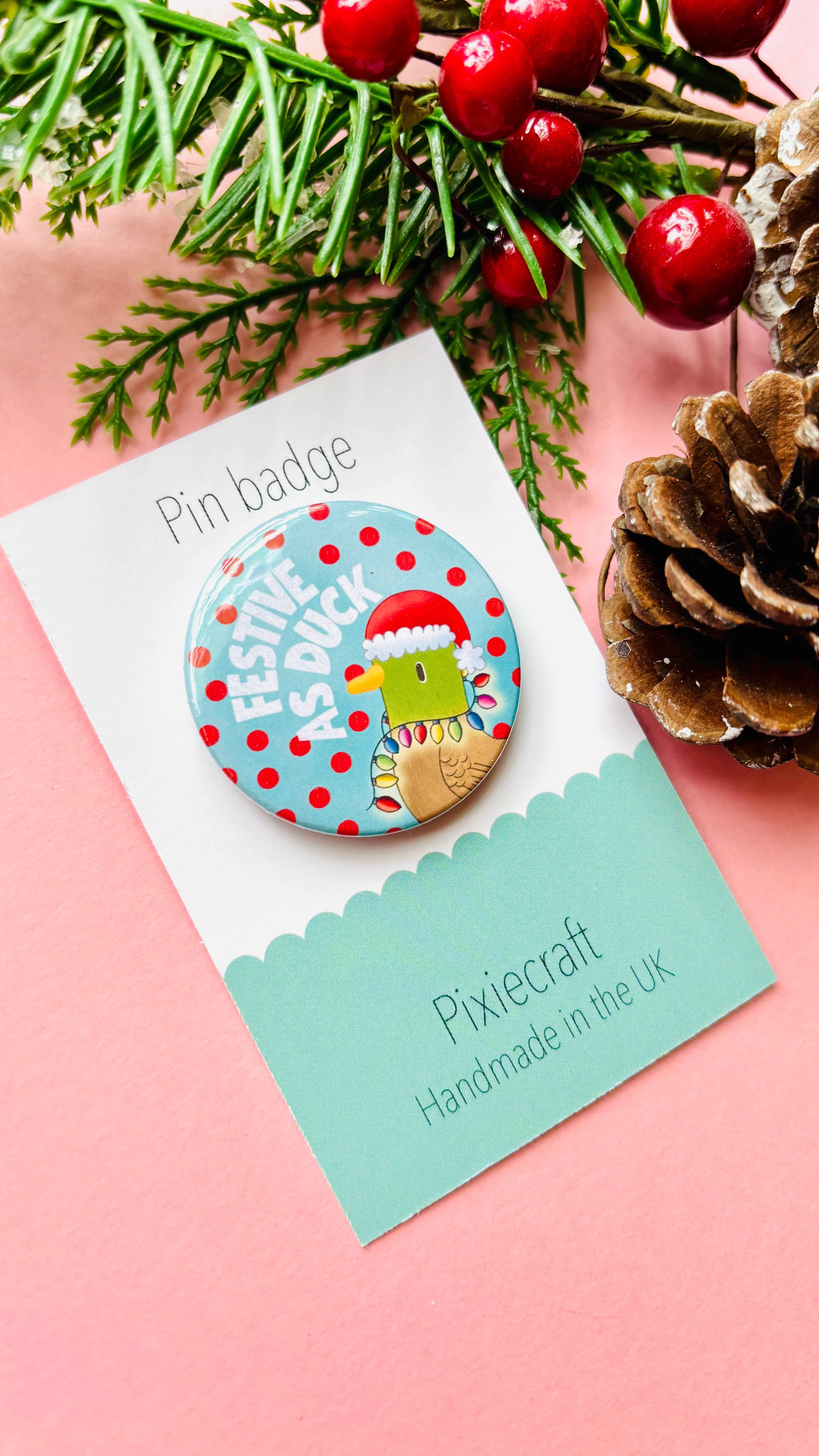 Funny Christmas Badges/Magnets Pick - Image 3