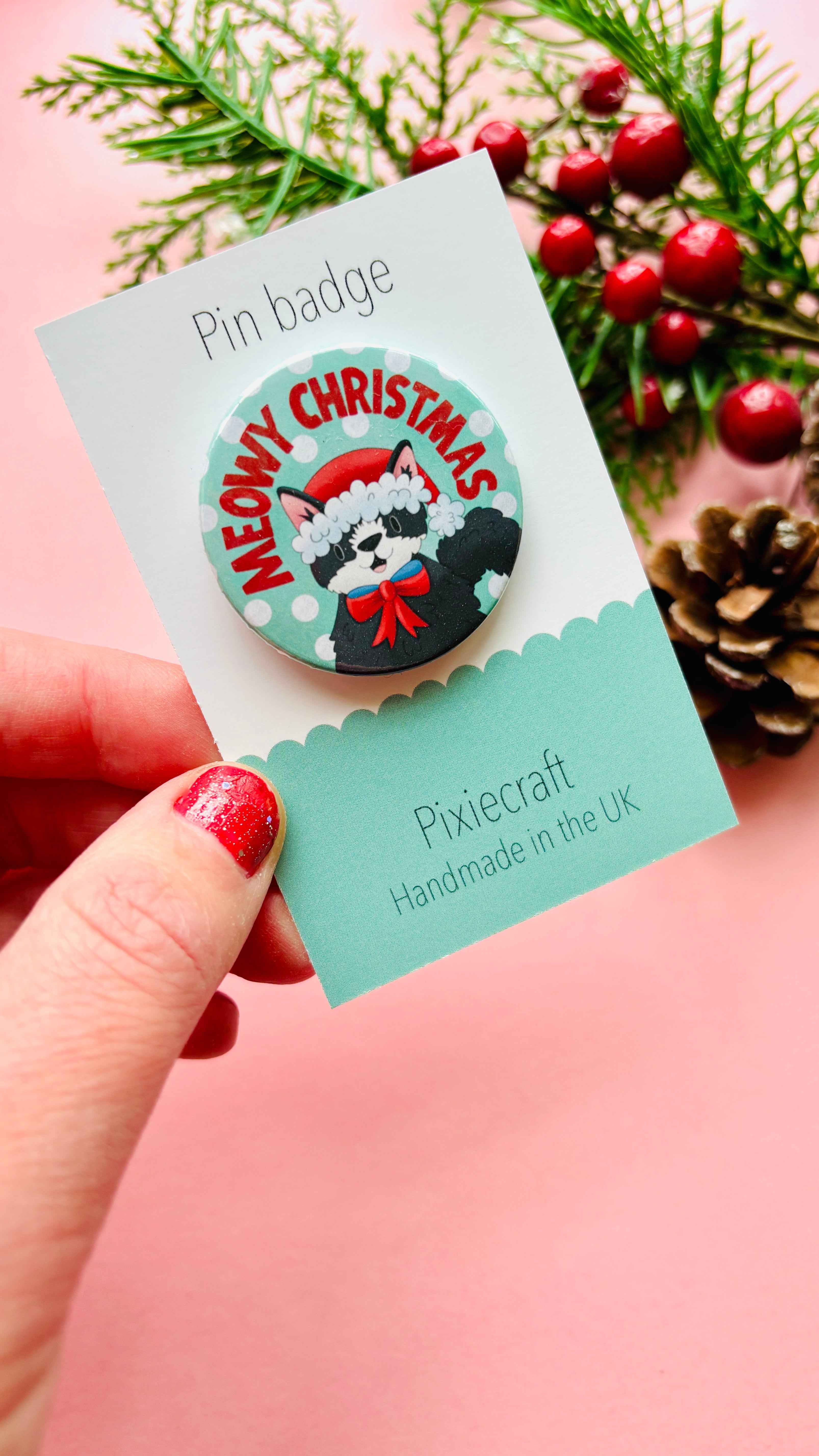 Funny Christmas Badges/Magnets Pick - Image 7