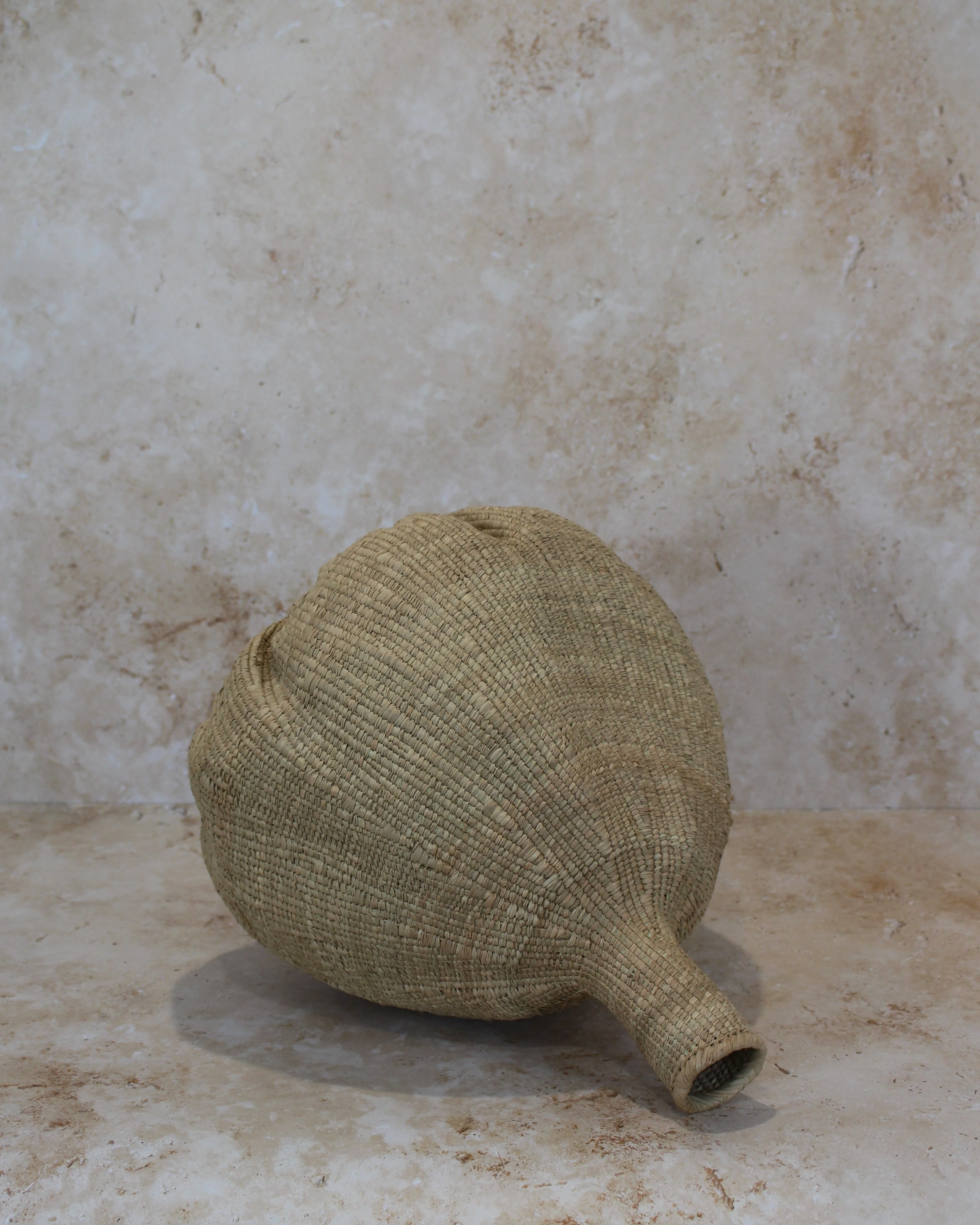 Garlic Gourd woven basket - Zimbabwe - 126.7 - Image 3