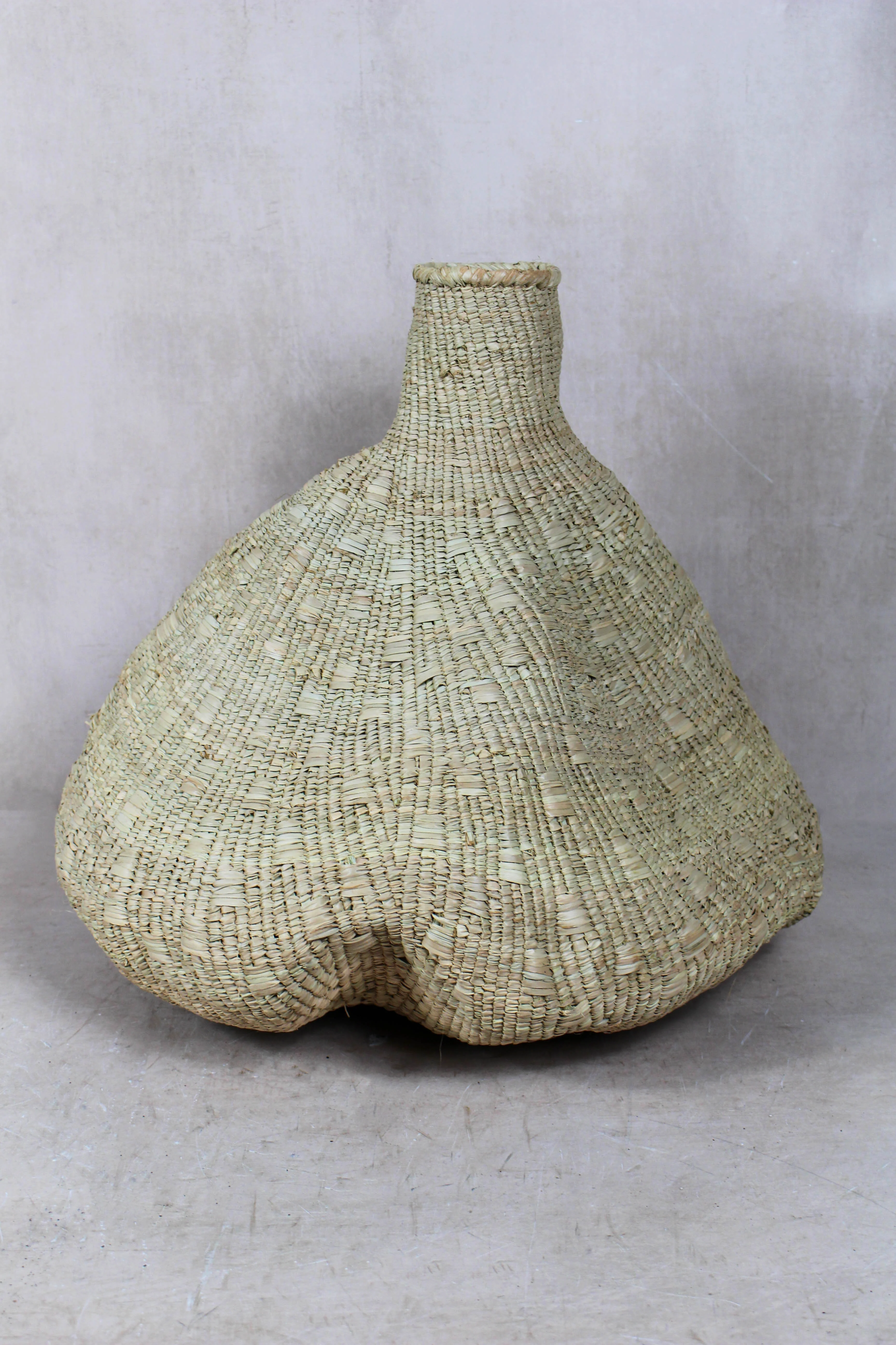 Garlic Gourd woven basket - Zimbabwe - 18.15 - Image 3