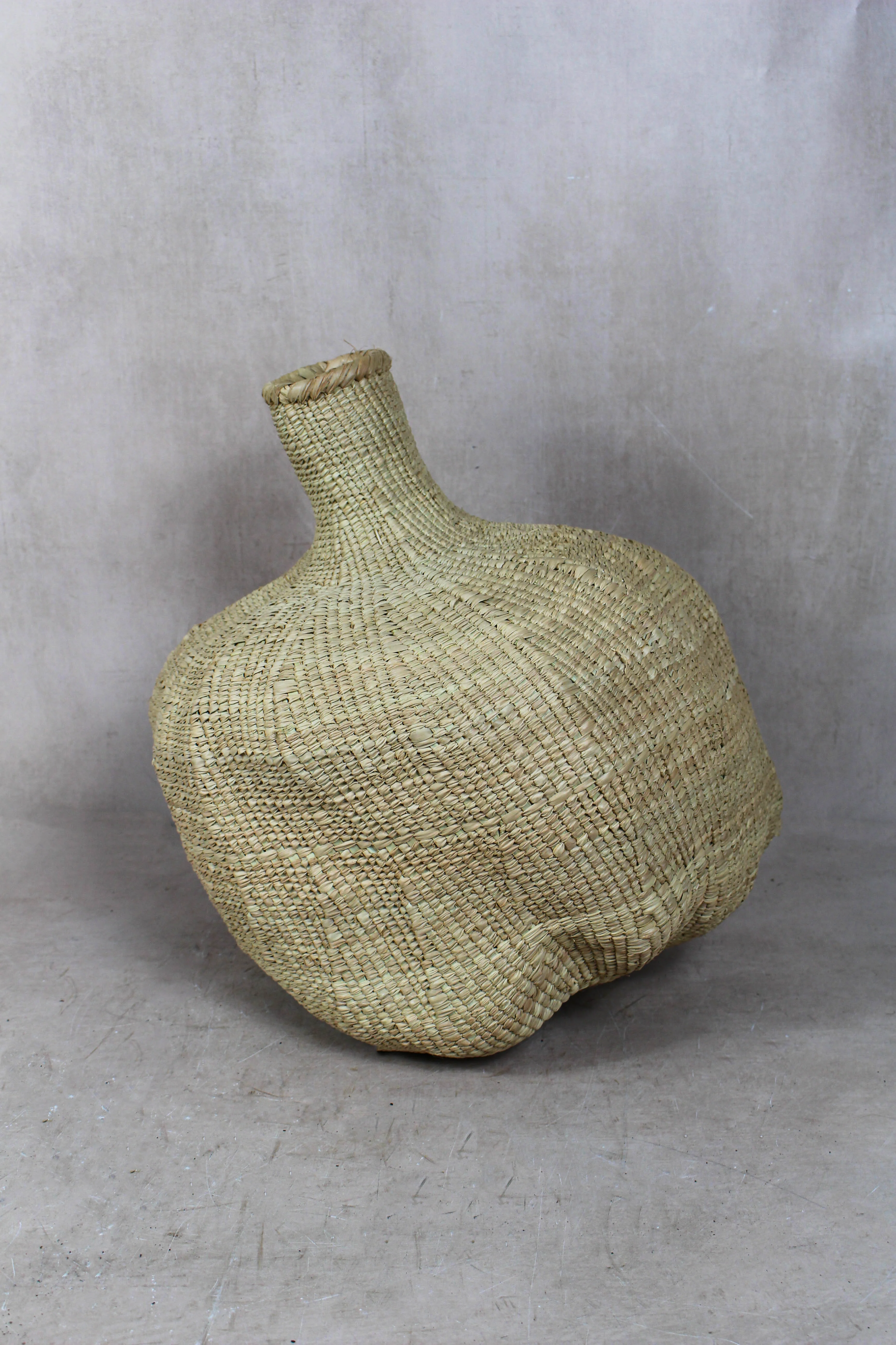 Garlic Gourd woven basket - Zimbabwe - 18.16 - Image 2