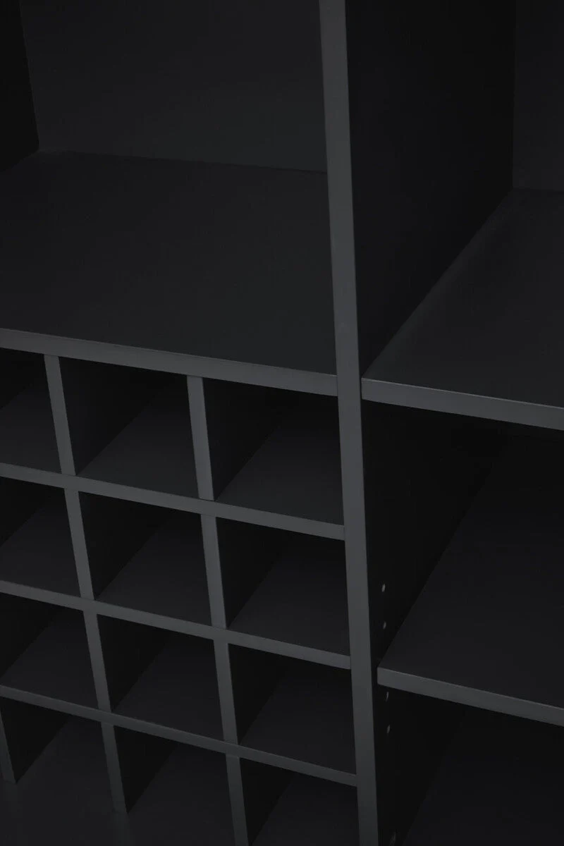 Genoa Grey Gloss Finish Cabinet - Image 15