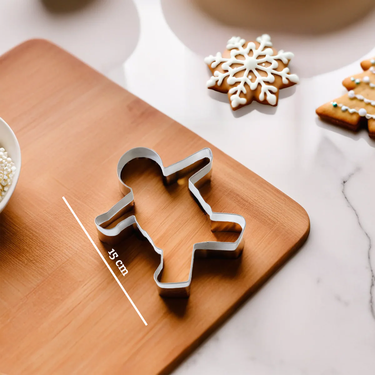 Sucre Gingerbread Man Cookie Cutter - Image 10