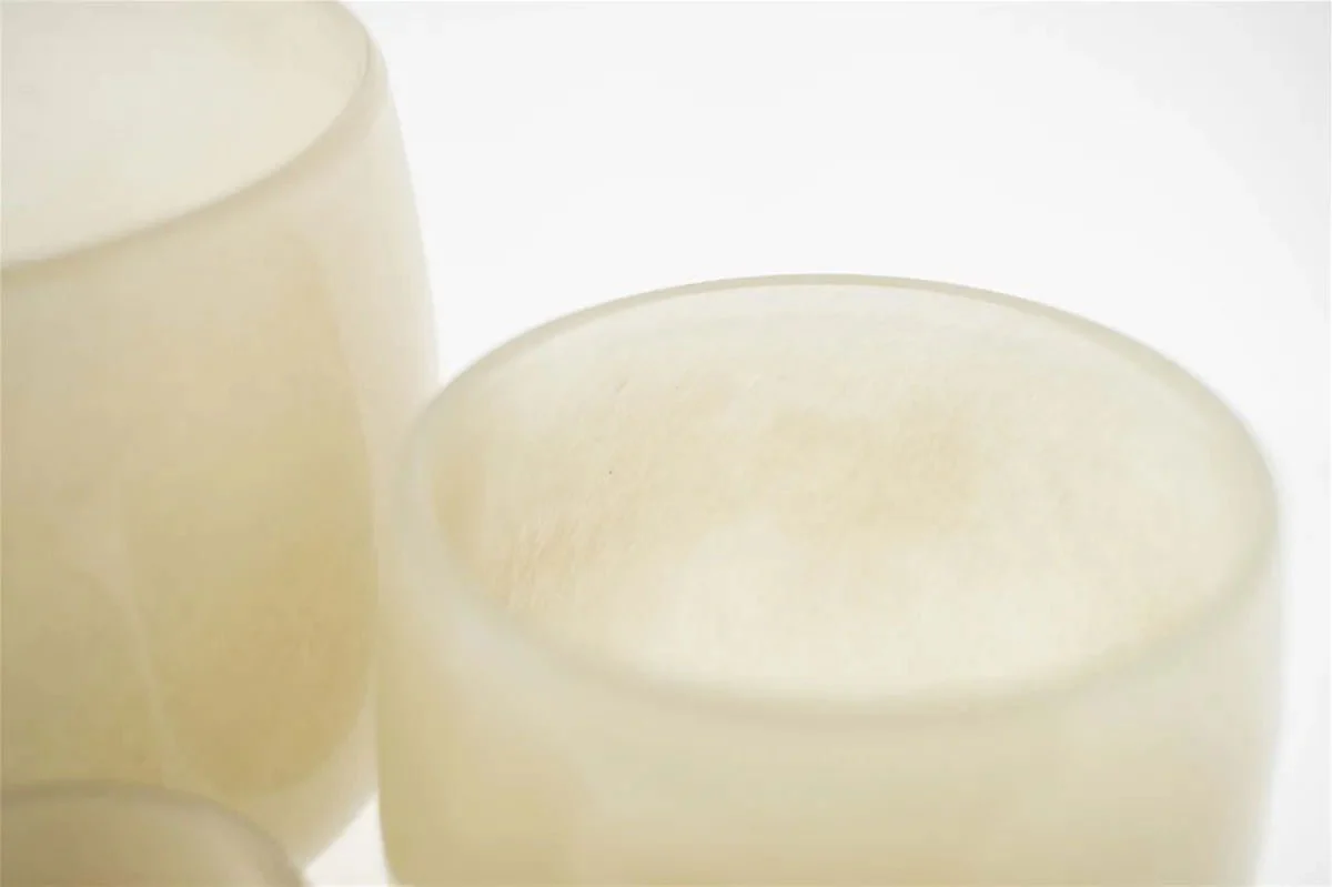 GLASS POT - BEIGE Colour by DutZ - Image 5