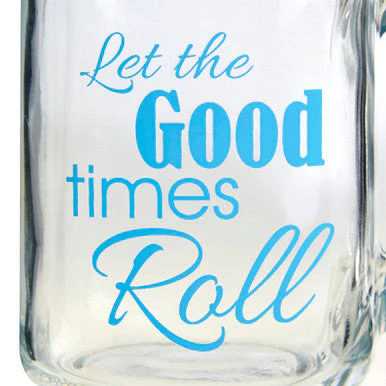 Good Times Square Mason Jar Mug - Image 4