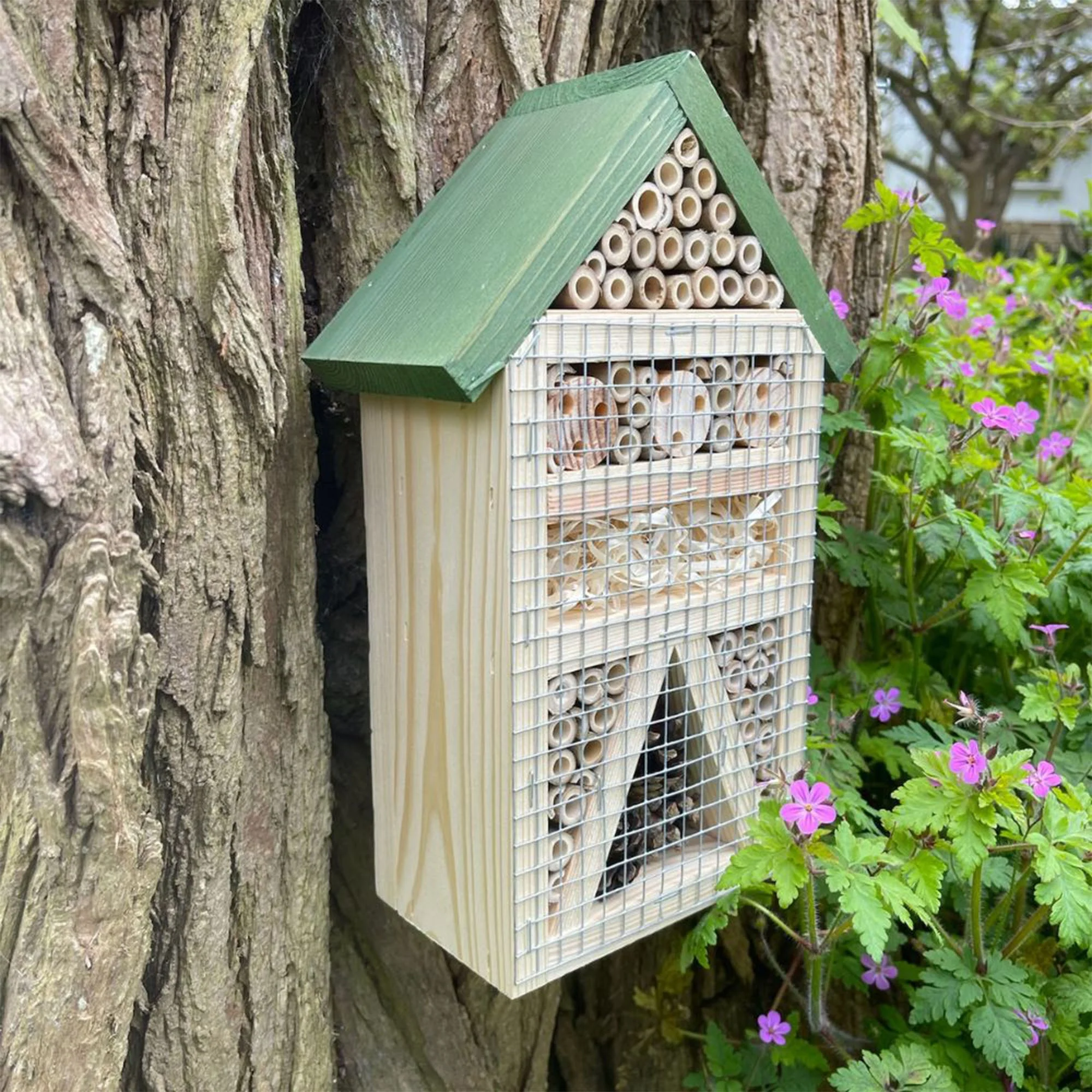 Green Feathers Bug Hotel - Image 6