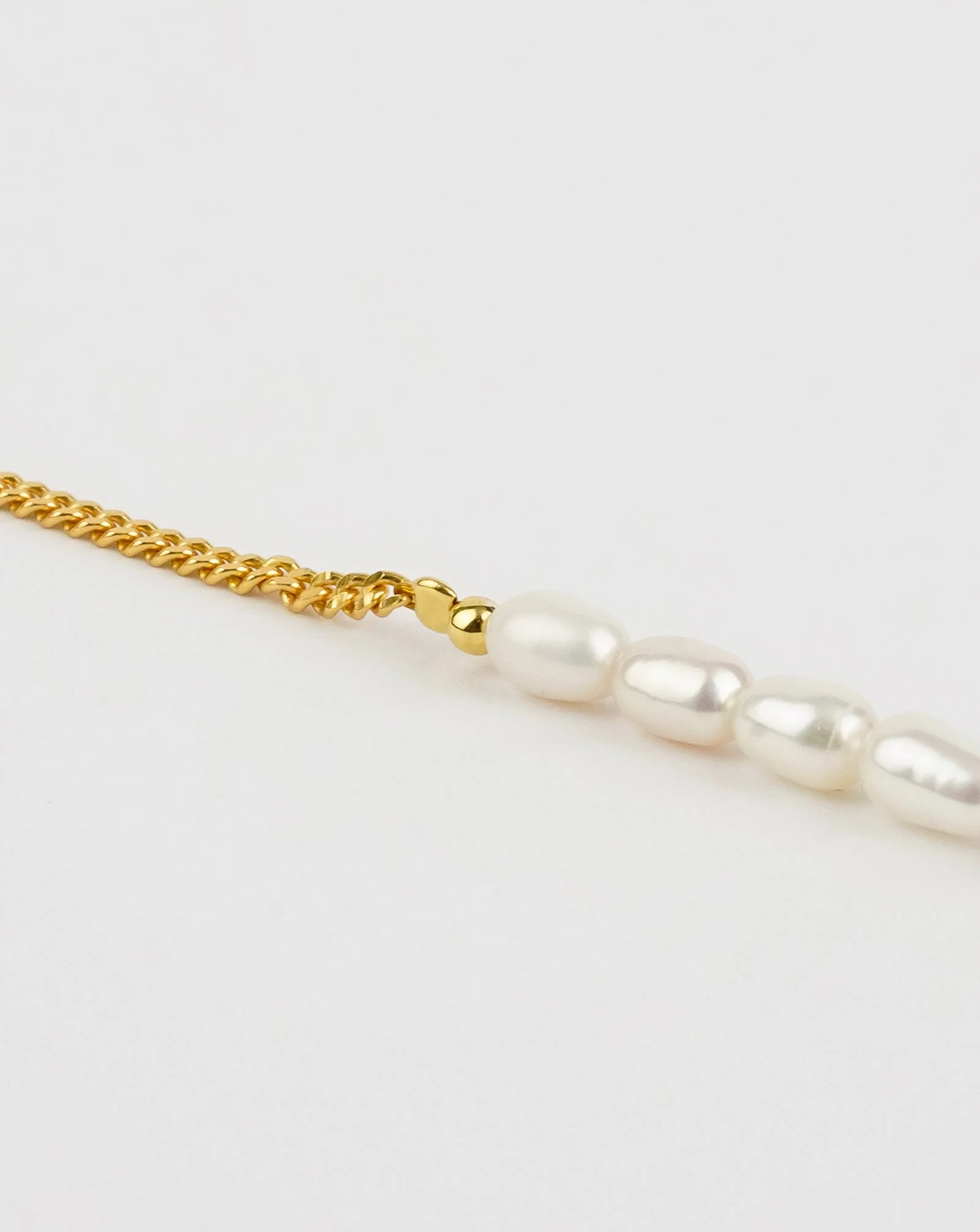 Half Chain Pearl Bracelet - Image 3