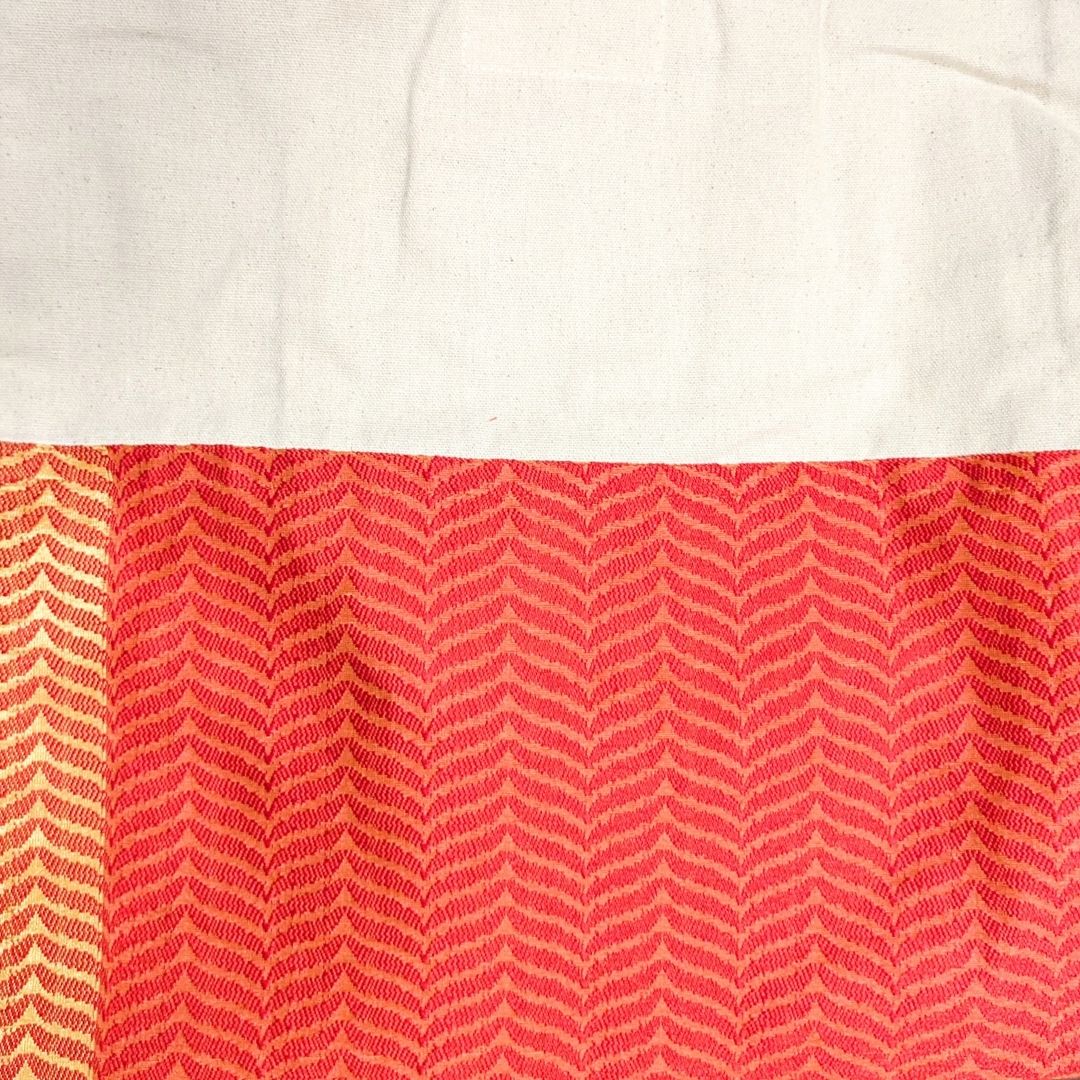 Half sari, half cotton tote bag, ethically handmade in India - Image 13