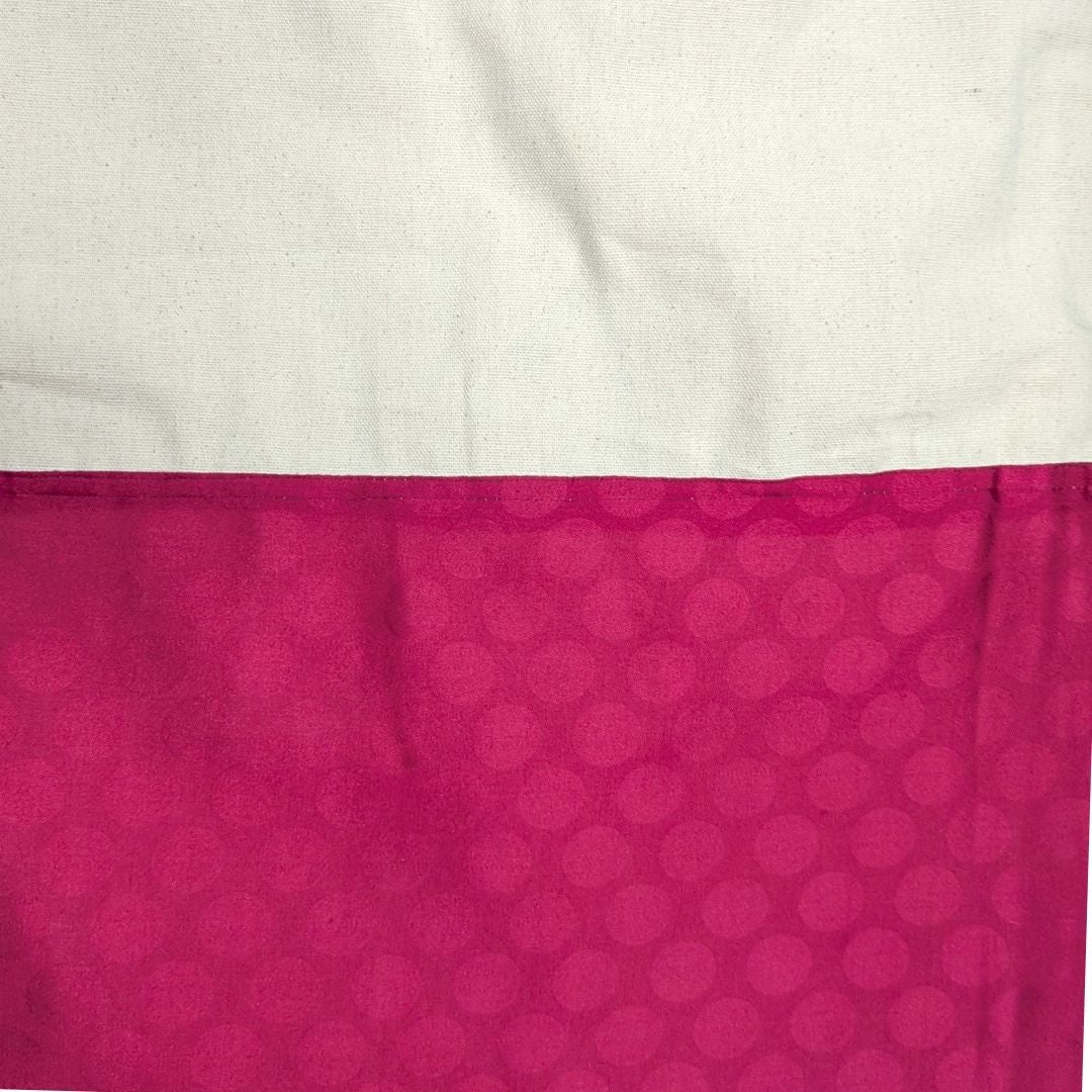 Half sari, half cotton tote bag, ethically handmade in India - Image 14