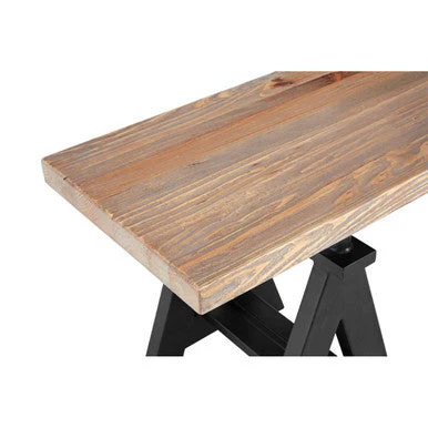 Hampstead Pine Wood Bench - Image 5