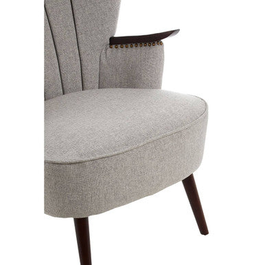 Hampstead Taupe Fabric Armchair - Image 7