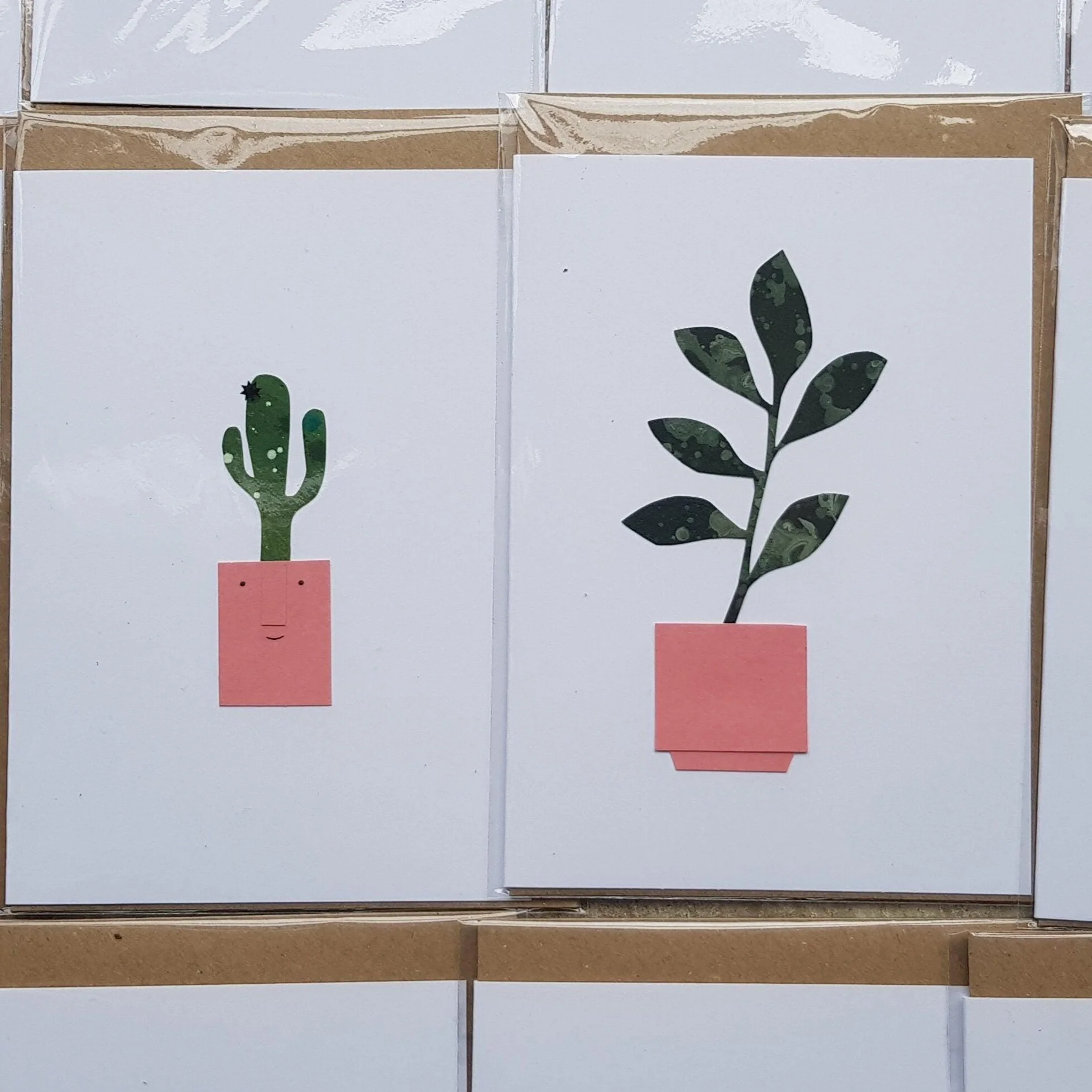 Handmade botanical greeting cards - Image 3