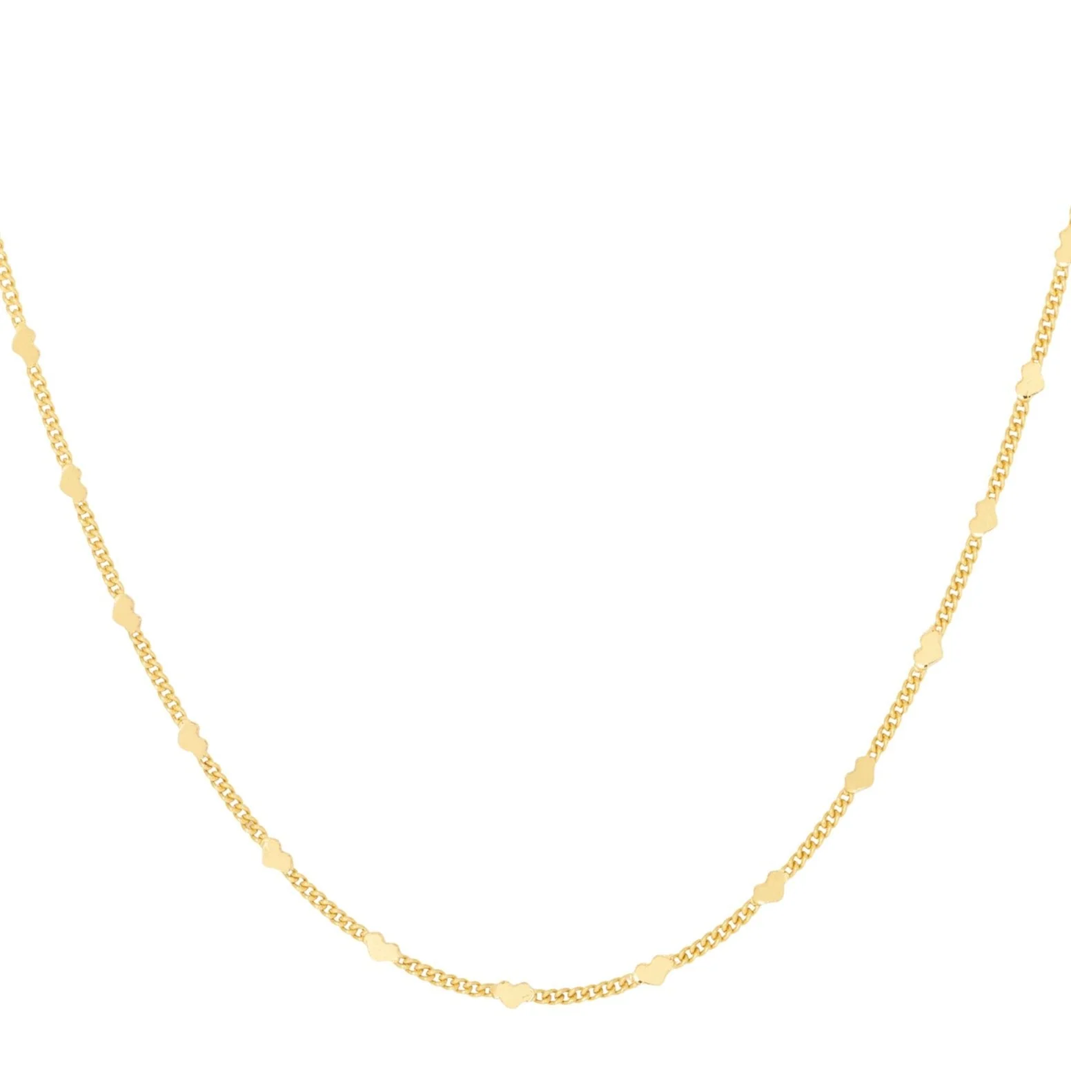 Heart Dainty Chain Gold - Image 2
