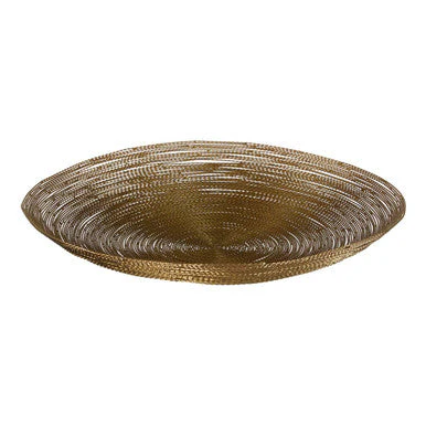 Hege Brass Twisted Wire Decorative Plate - Image 2