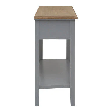 Henley Antique Grey Console Table - Image 4