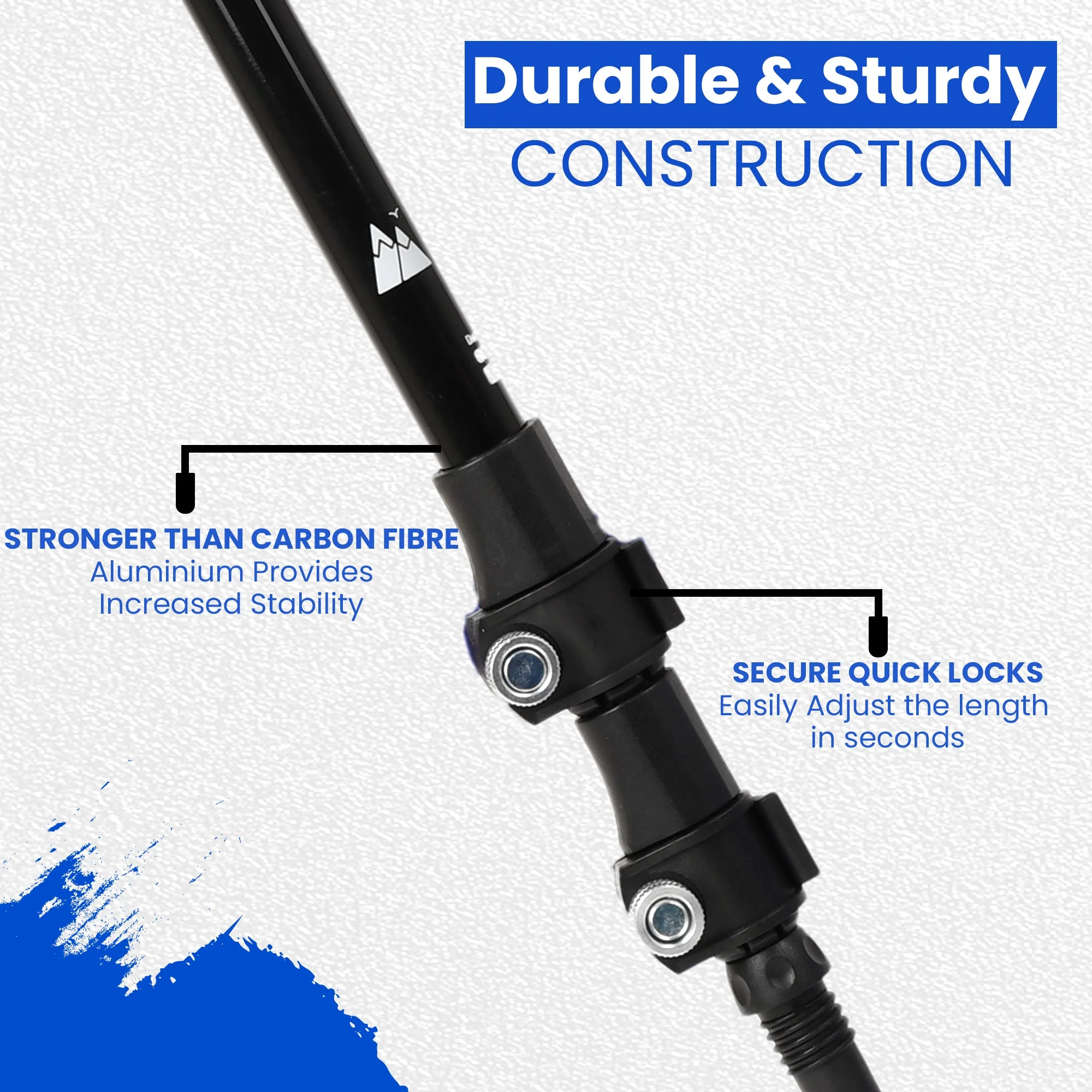 HikeWare Aluminium Hiking Poles - Image 5