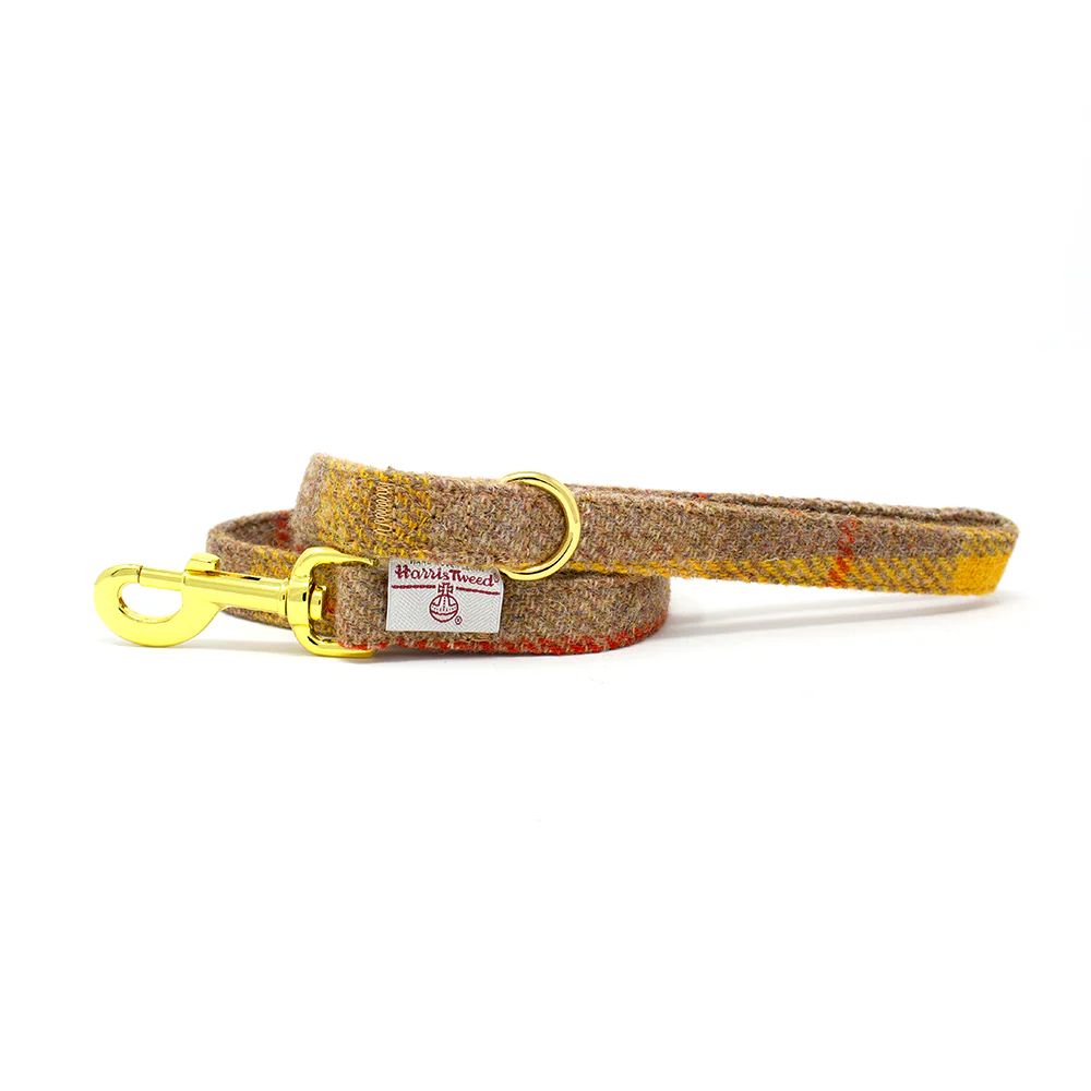 'Honey' - Yellow Check Dog Harness - Image 11