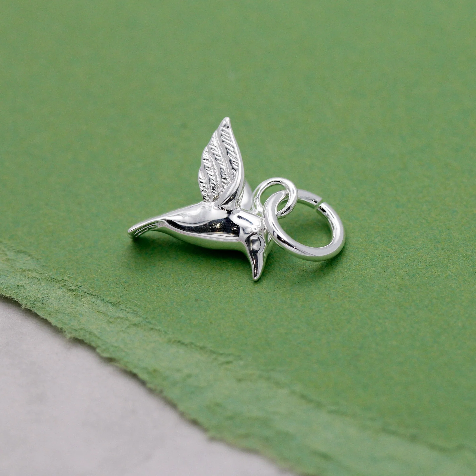 Hummingbird Silver Charm - Image 8