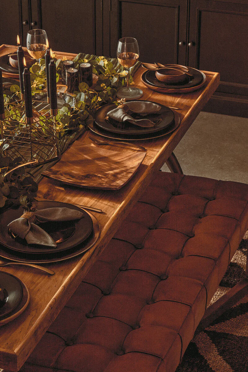 Hygge Black Stoneware Dinner Plate - Image 18