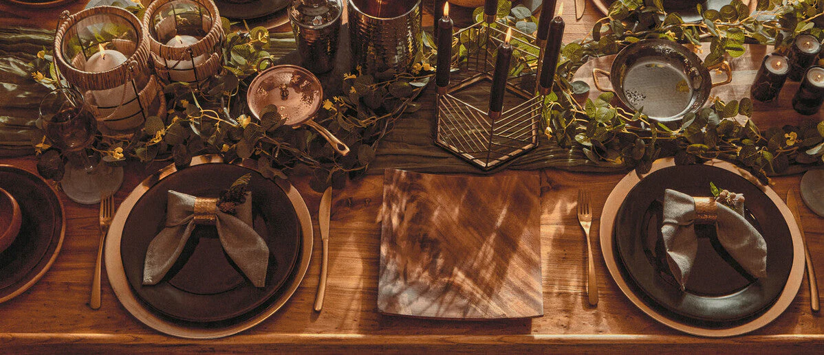 Hygge Black Stoneware Dinner Plate - Image 22