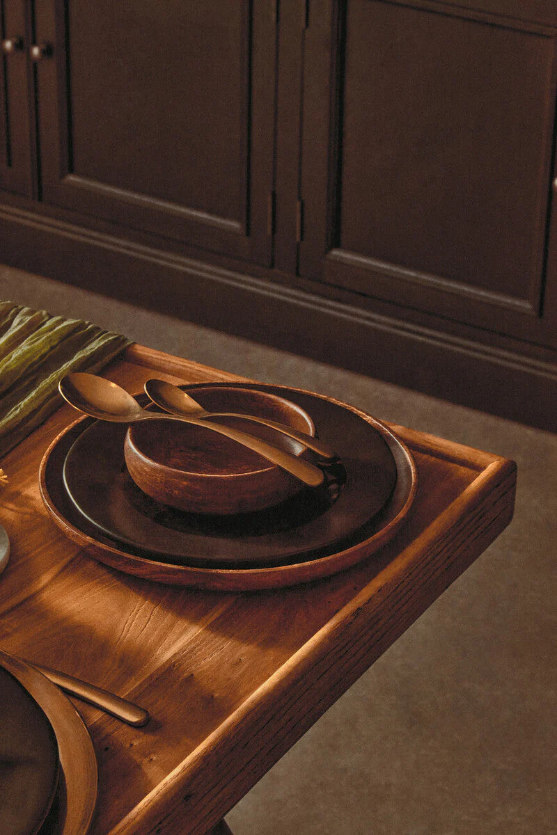 Hygge Black Stoneware Dinner Plate - Image 23