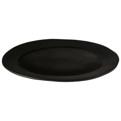 Hygge Black Stoneware Pizza Plate - Image 4