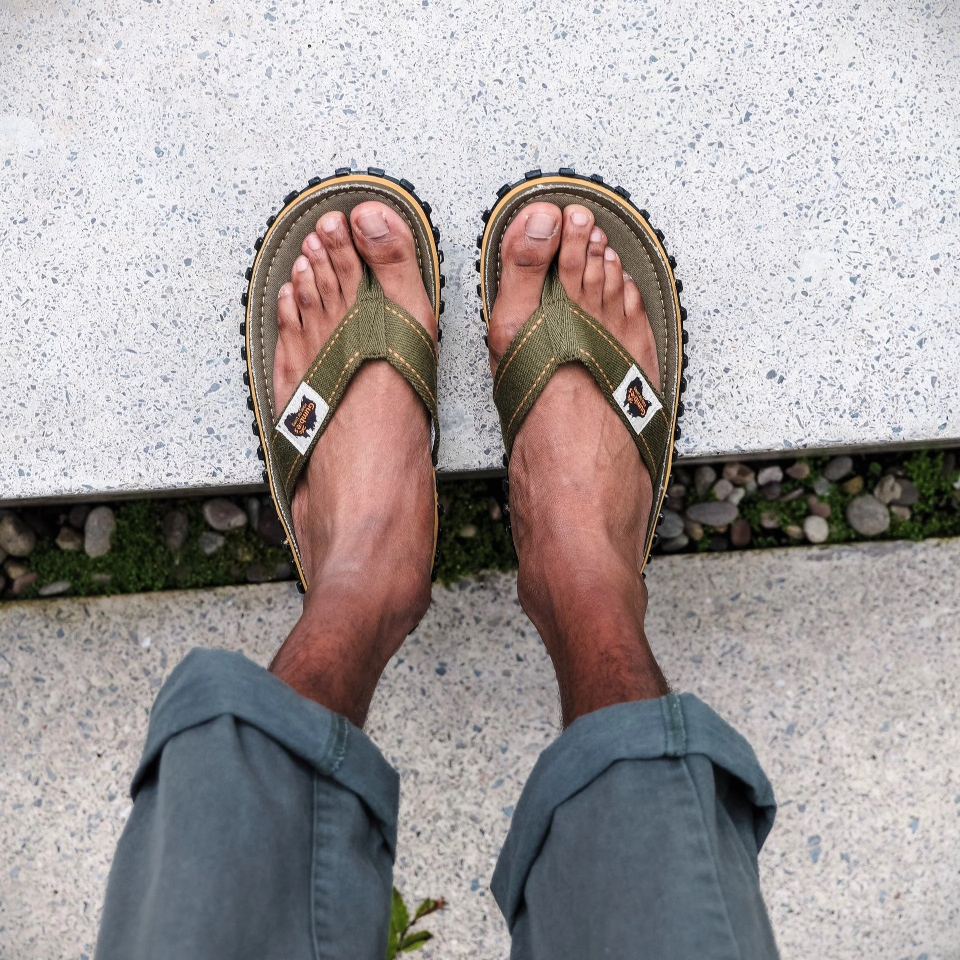 Islander Flip-Flops - Men's - Classic Khaki - Image 2