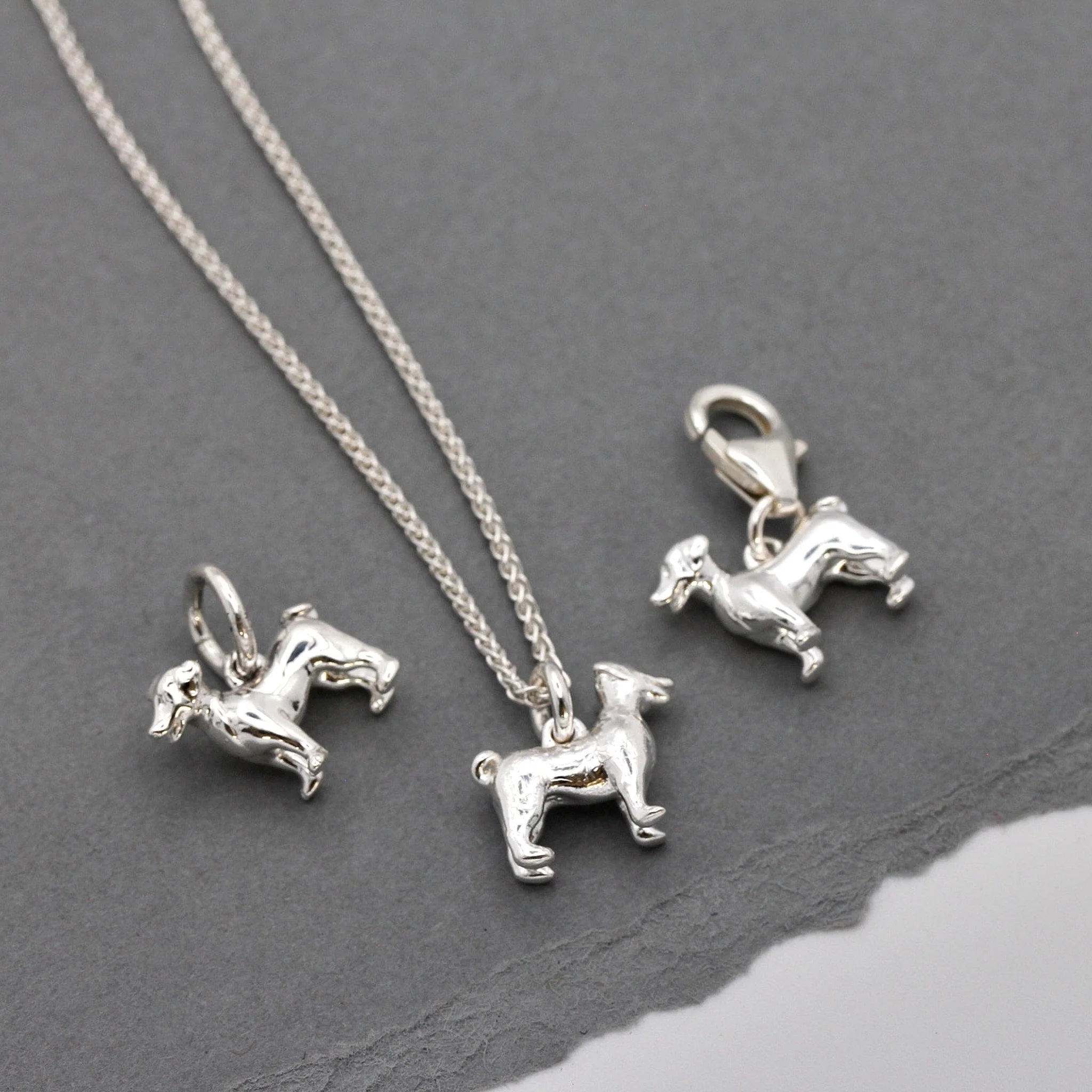 Jack Russell Terrier Silver Dog Charm - Image 4