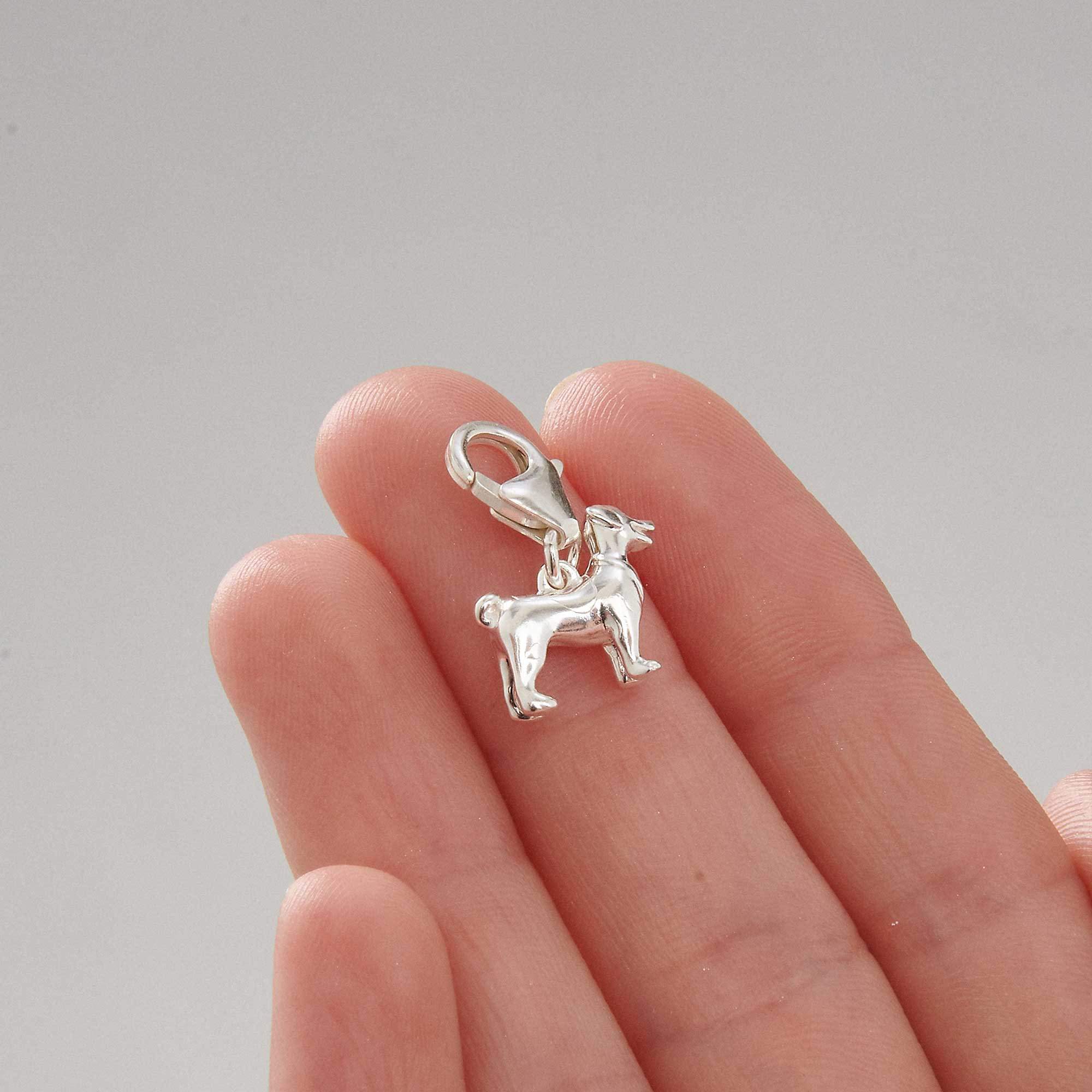 Jack Russell Terrier Silver Dog Charm - Image 6