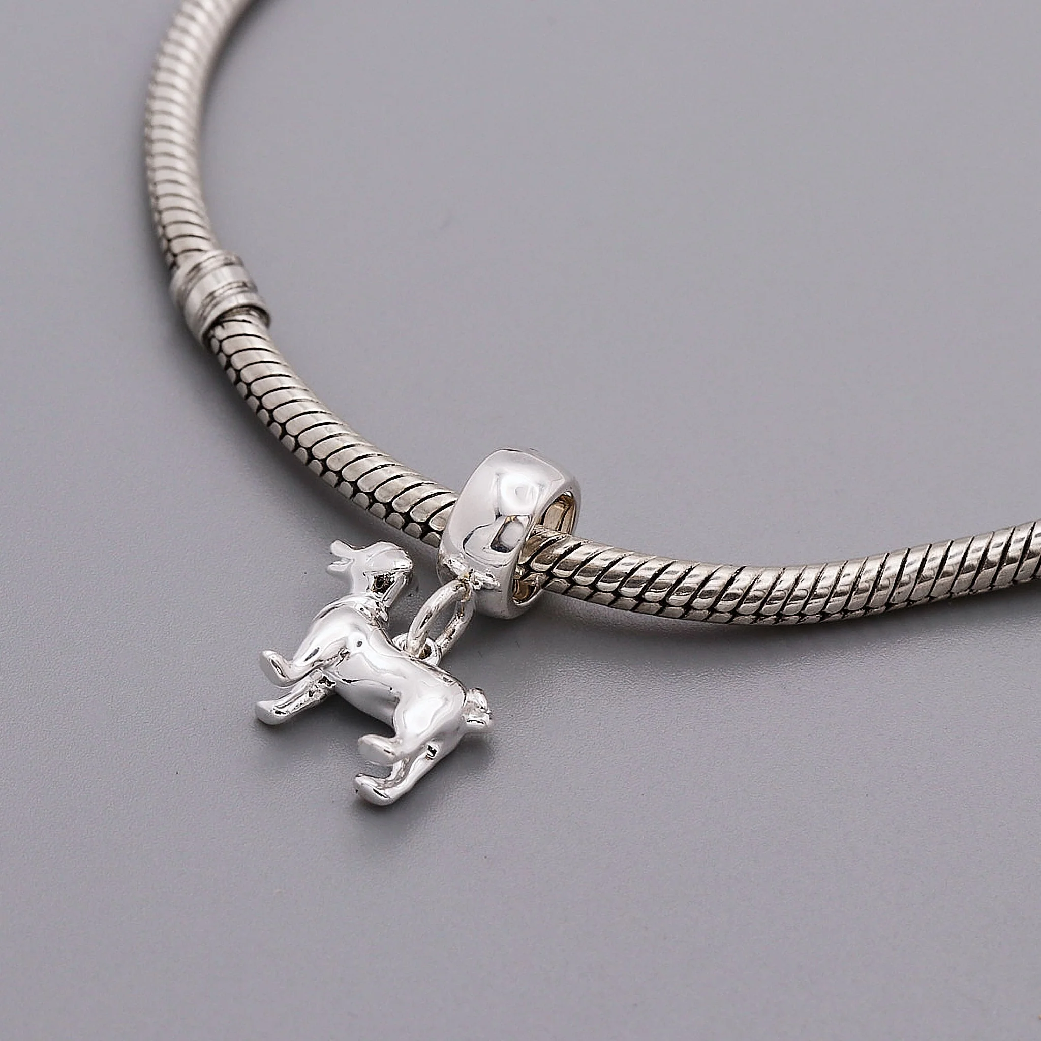 Jack Russell Terrier Silver Dog Charm - Image 9
