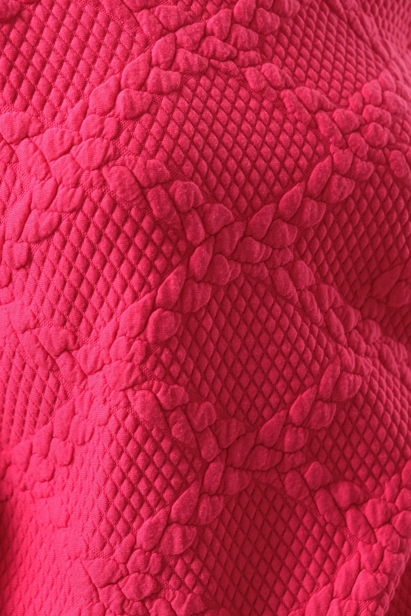 Jan Cable Quilt Sweatshirt - Pink - Image 7