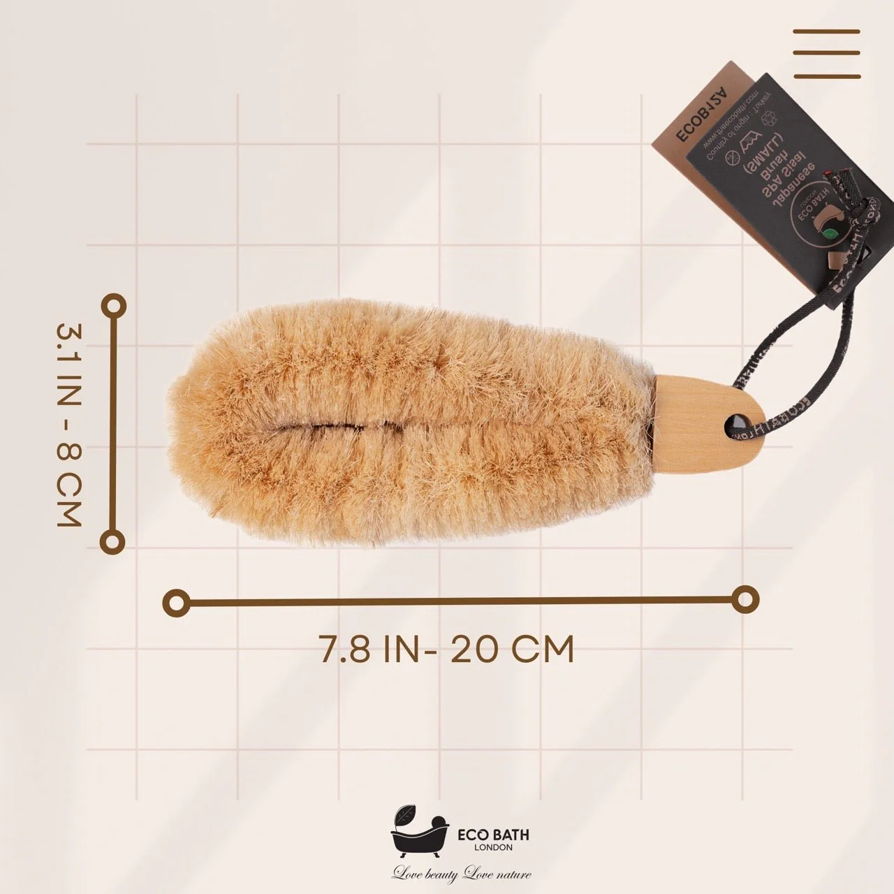 Japanese SPA Sisal Brush - Image 6