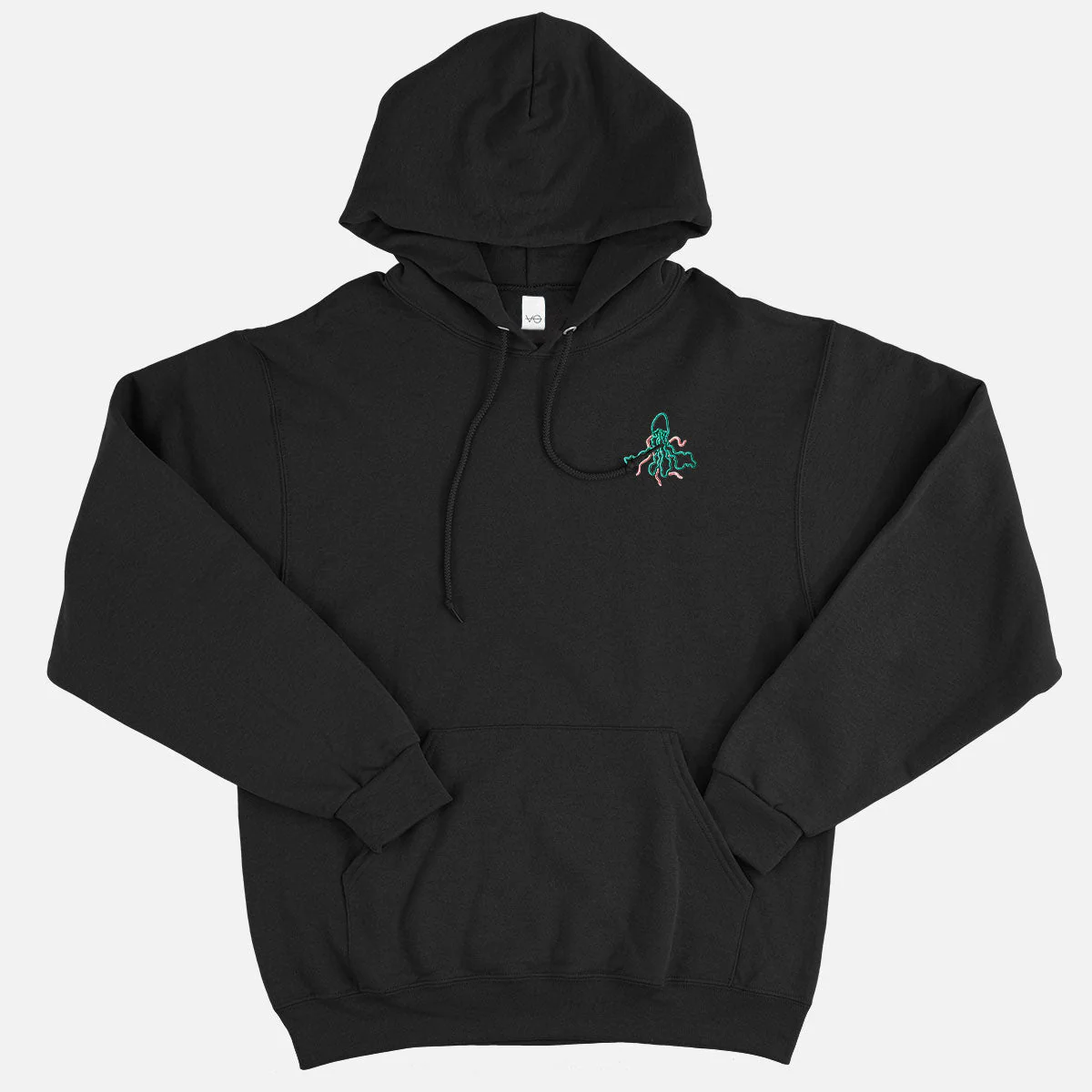 Jellyfish Embroidered Hoodie (Unisex) - Image 4