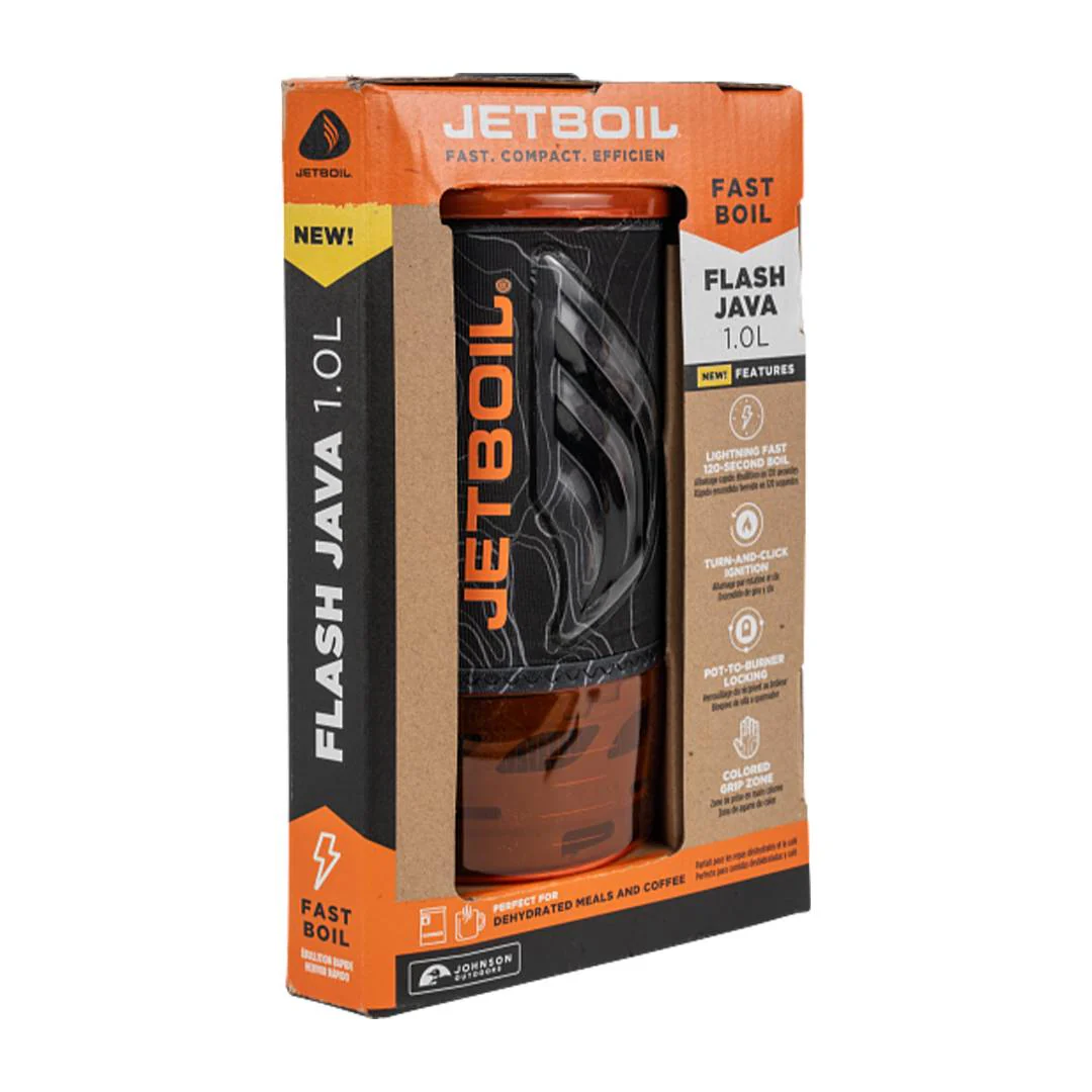 Jetboil Flash 1.0L Java Topo Fast Boil  (2025 Version) - Image 2