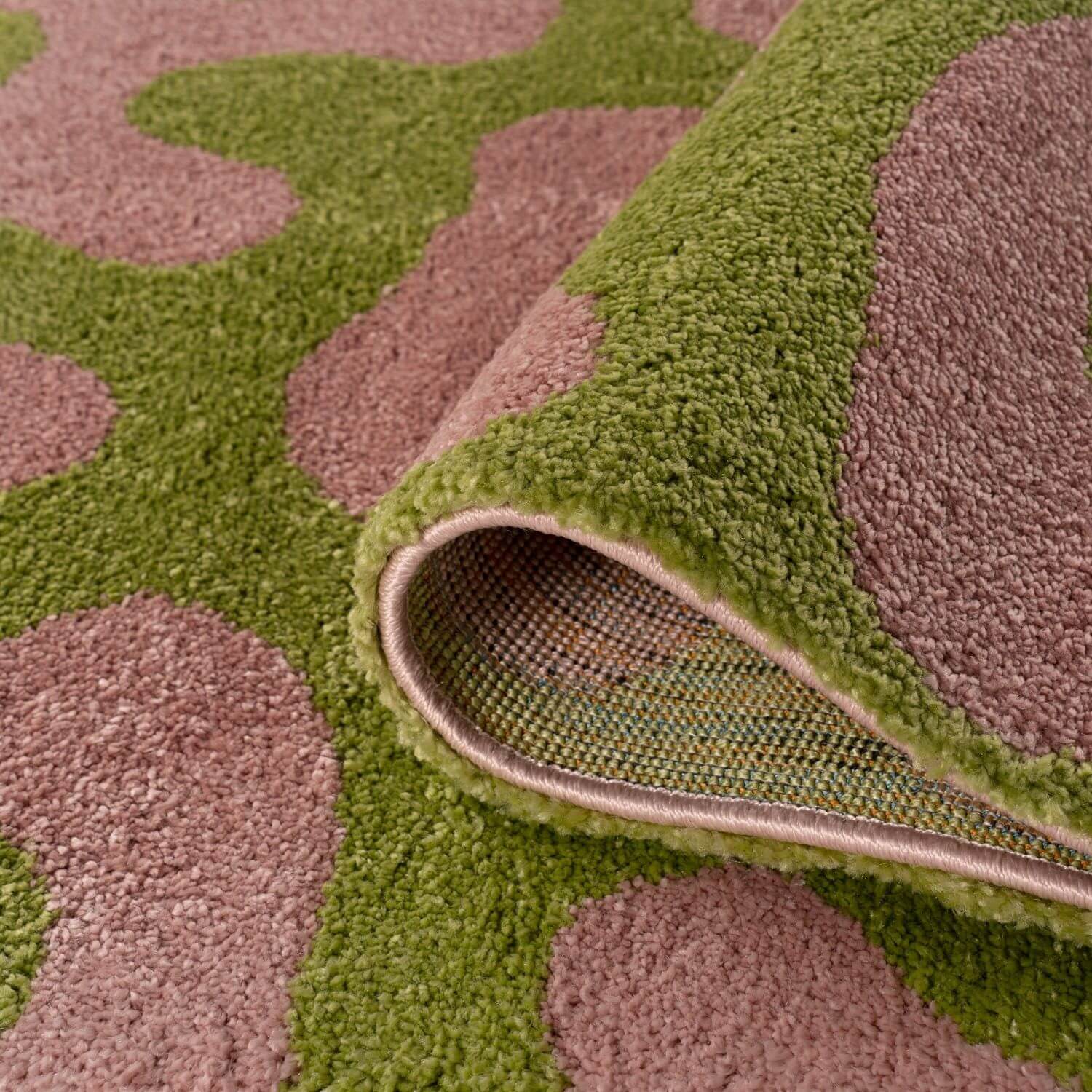 Joli Doodle Green & Pink Rug - Image 4