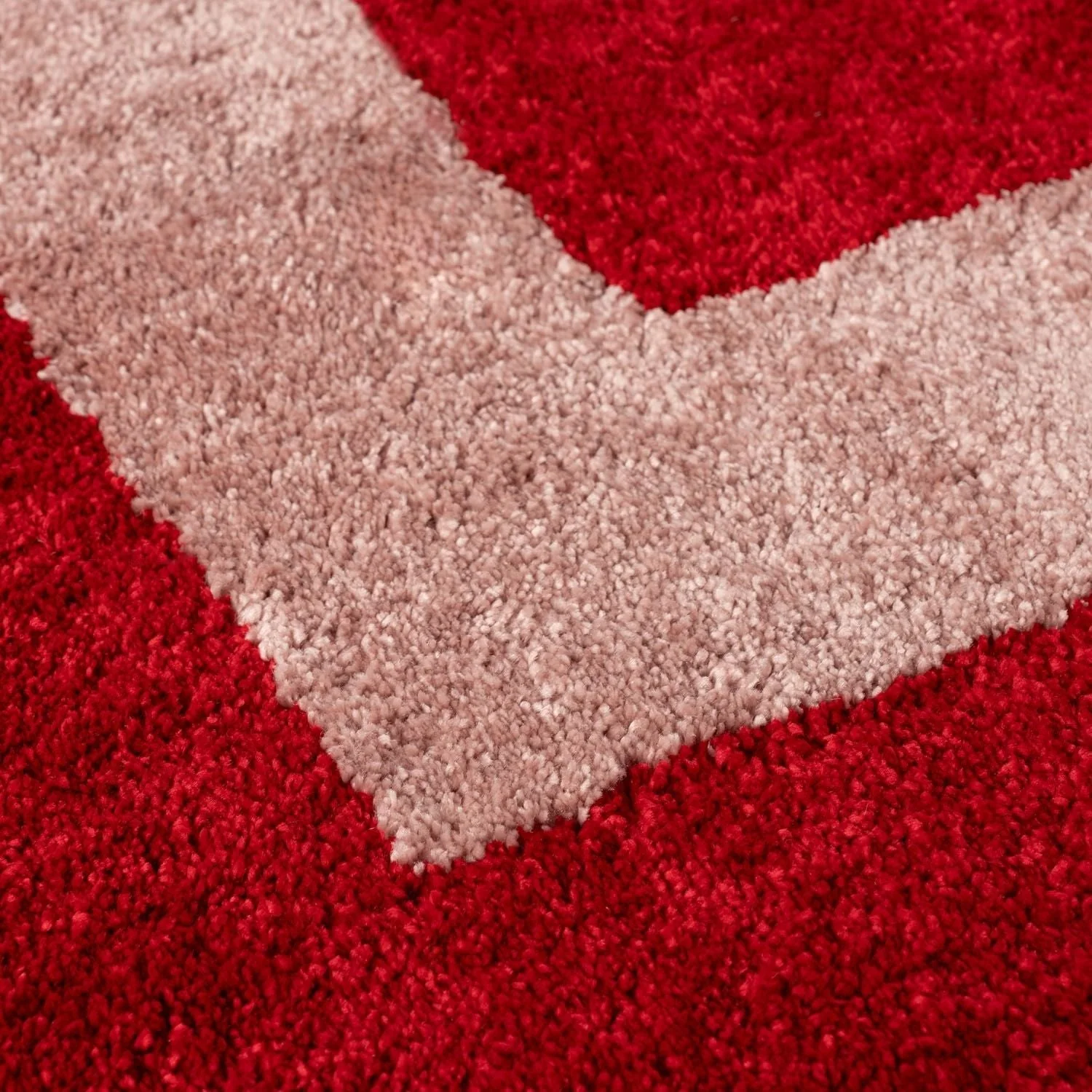 Joli Geometric Red & Pink Rug - Image 3