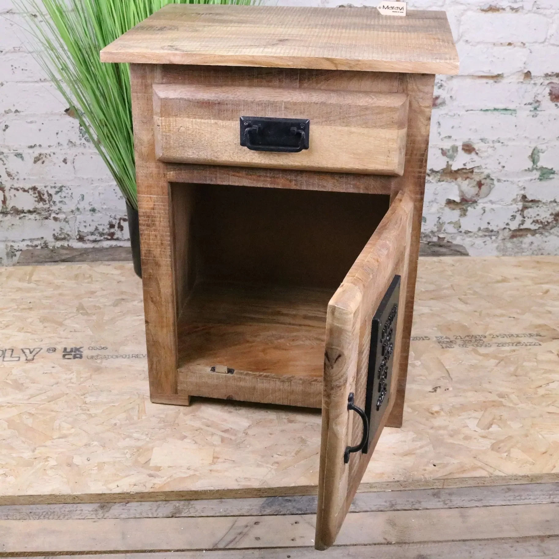 Jupiter Iron Works Furniture Industrial Bedside Cabinet - Image 5