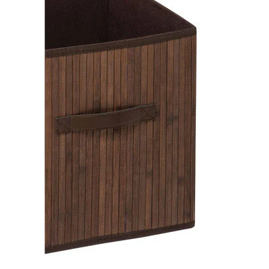 Kankyo Dark Brown Bamboo Storage Box - Image 4