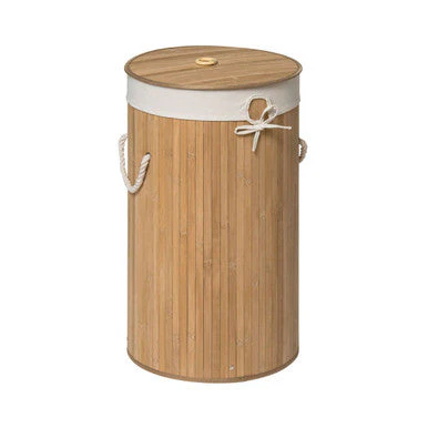 Kankyo Natural Round Laundry Hamper - Image 2
