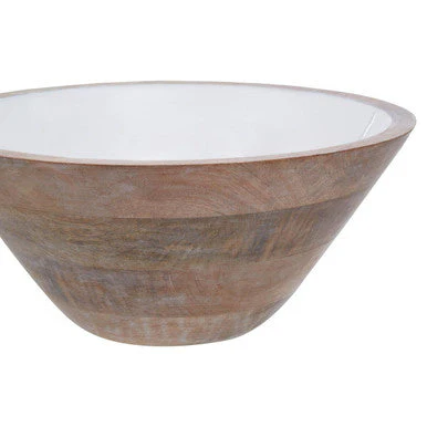 Kara Mango Wood Medium Tapered Bowl - Image 8