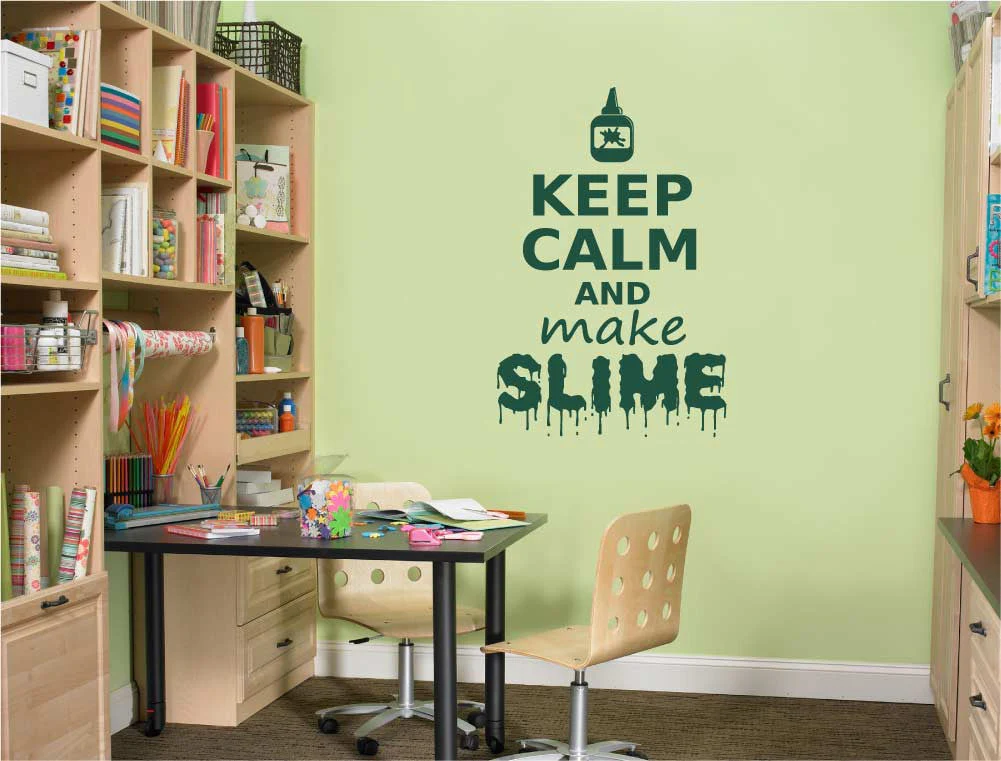 Keep Calm and Make Slime Wall Sticker - Image 5