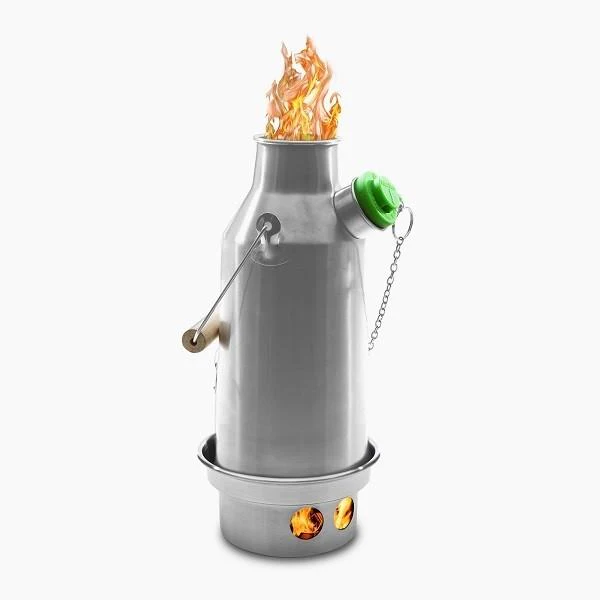 Kelly Kettle Trekker' Kit Fire Kettle and Stove (Stainless Steel) - Image 6