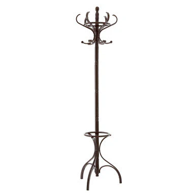Kennedy Mahogany Finish Coat Stand - Image 2