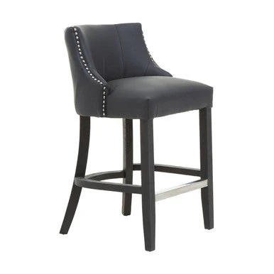Kensington Townhouse Black Hevea Bar Chair - Image 3