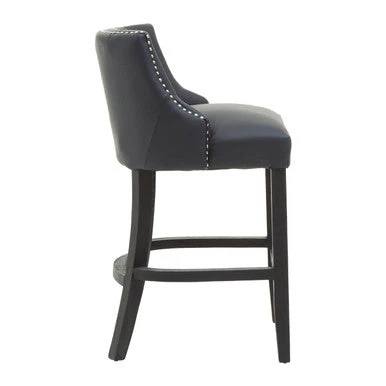 Kensington Townhouse Black Hevea Bar Chair - Image 4