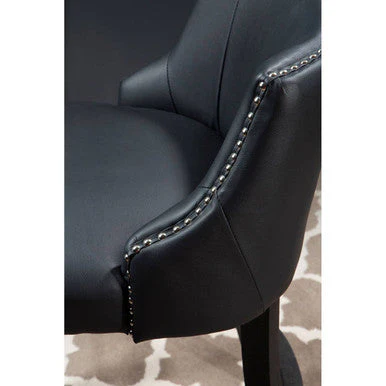 Kensington Townhouse Black Hevea Bar Chair - Image 6